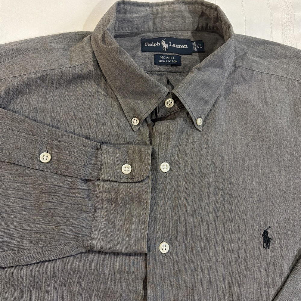 Polo Ralph Lauren Mens Size XL McMeel‎ Button Up Long Sleeve Shirt